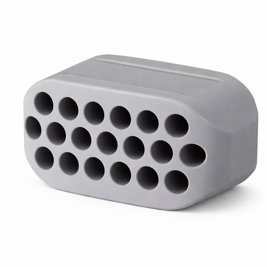 40lb Silicone Jawline Exercisers (Gray)