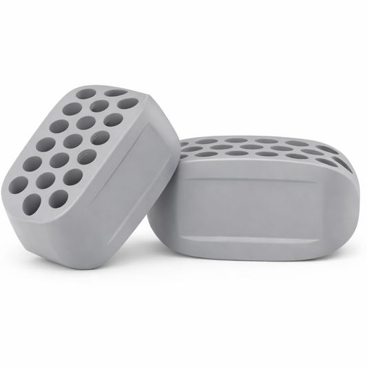 40lb Silicone Jawline Exercisers (Gray)